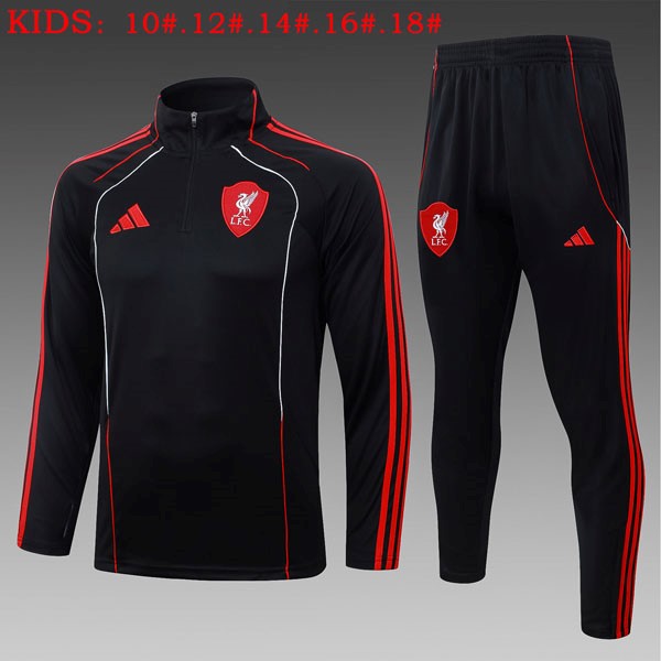 Ninos Sudadera De Training Liverpool 2026/27 Negro